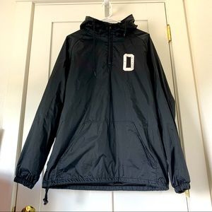 Obey hooded pullover jacket L